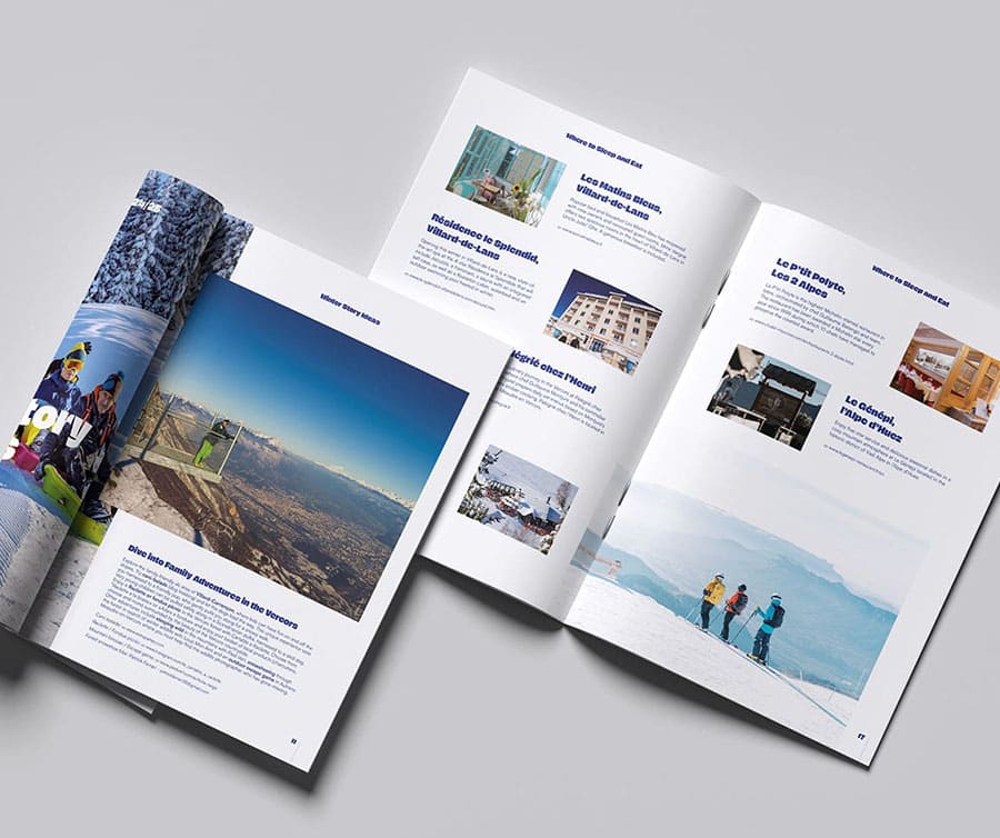 Catalogues et documents touristique Alpes is Here