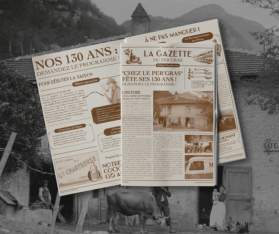 130 ans - Chez le Per'Gras