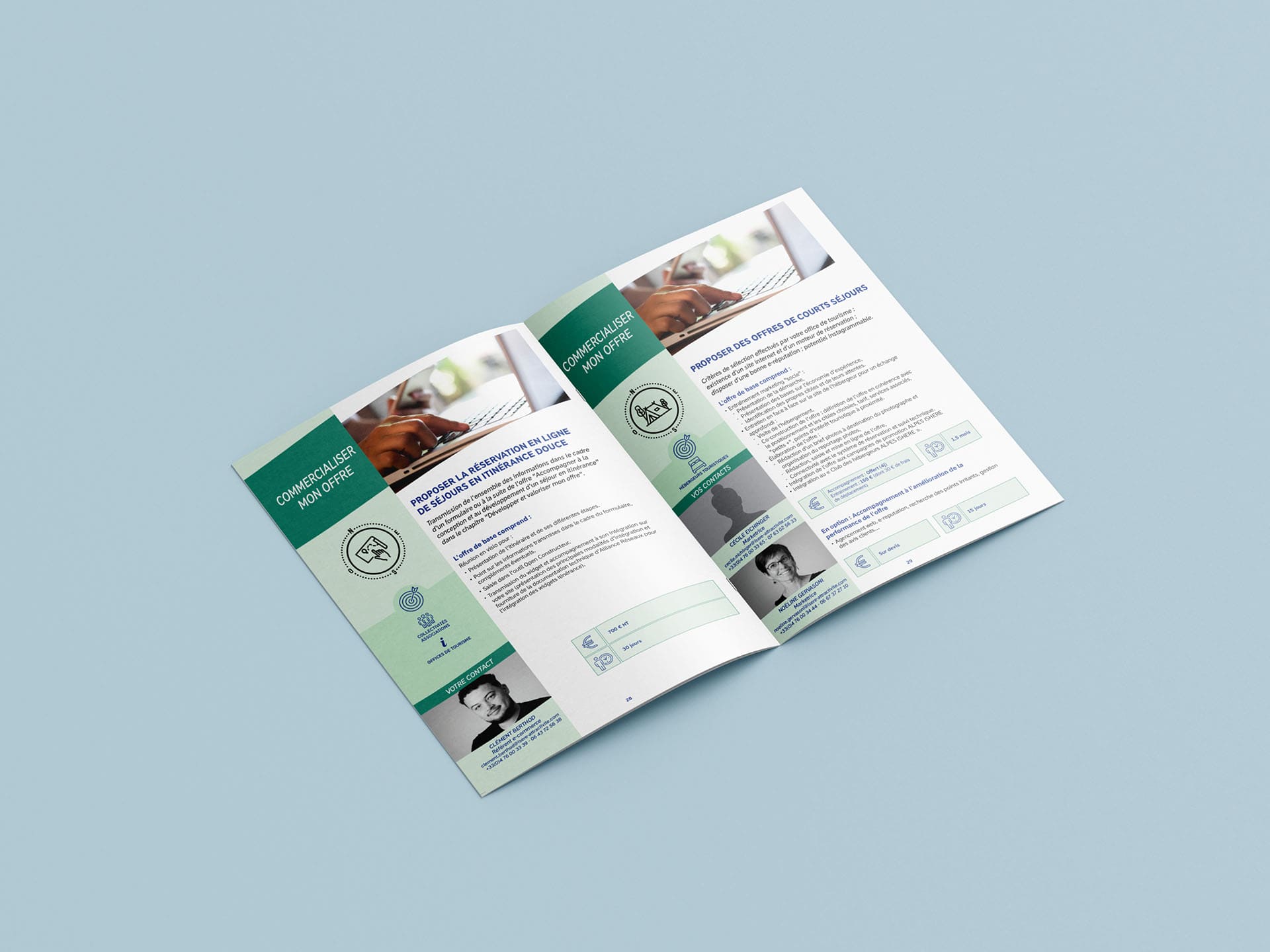 brochure métiers