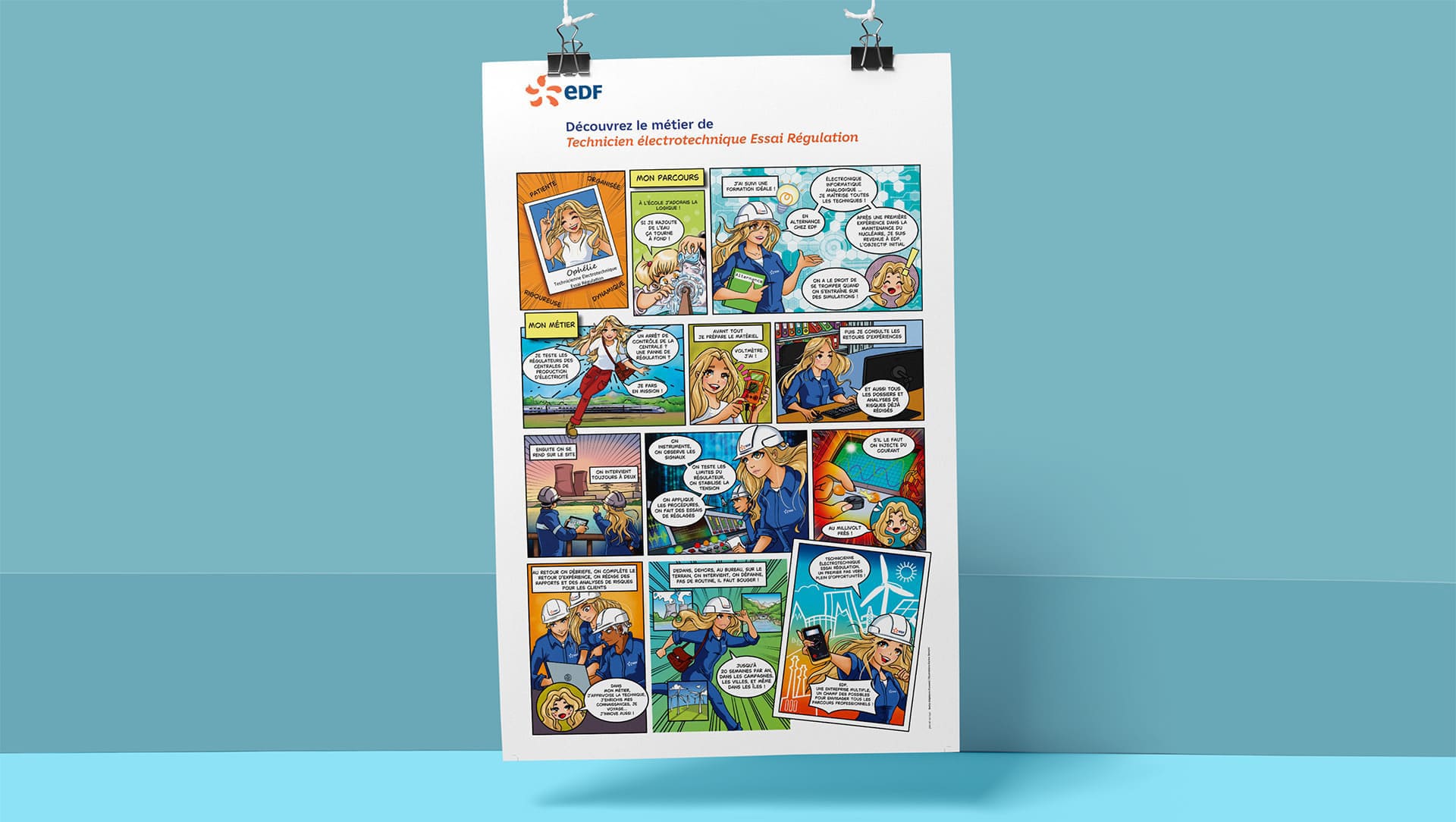 Photo du projet EDF - BD Métier