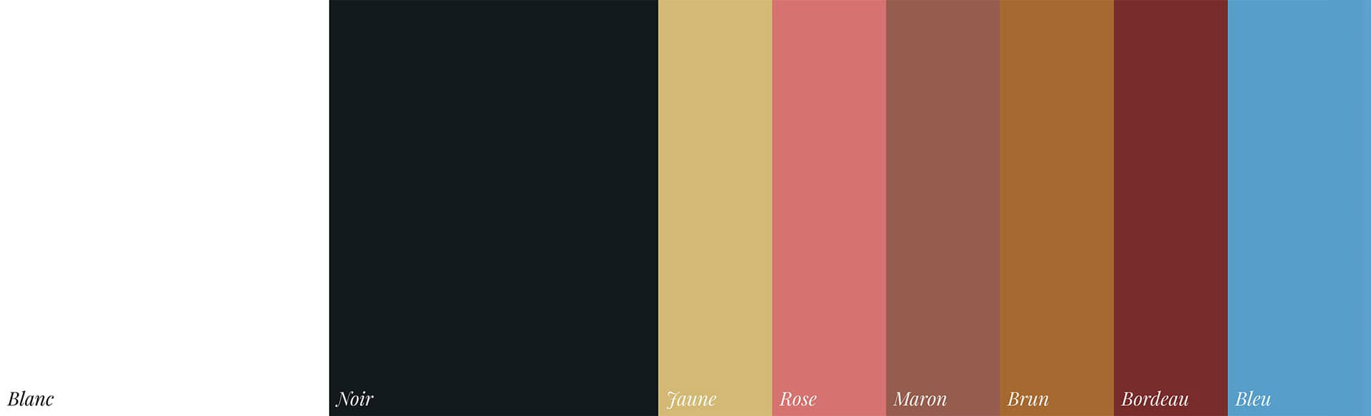 palette couleurs