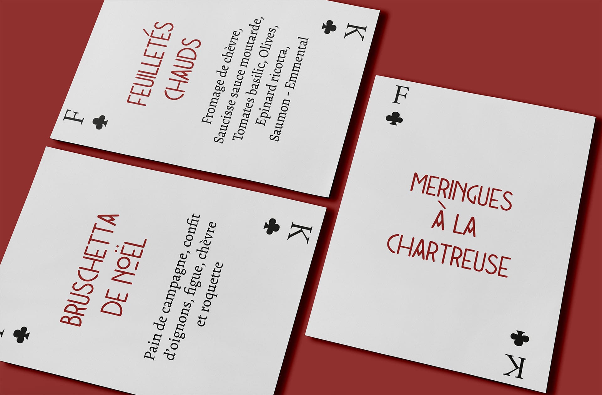 menus